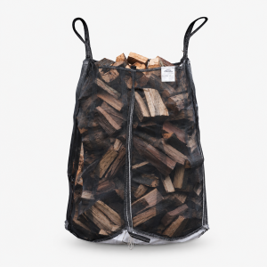 Firewood Big Bag with Discharge Chute – Mesh, 1.29 m³, 1000 kg